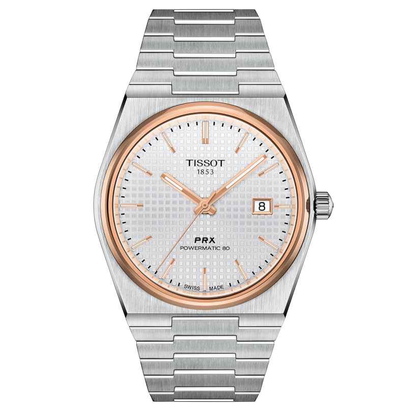 Tissot T137.407.21.031.00 Men's Watch Automatic PRX Powermatic 80 Two-Colour 7611608299630