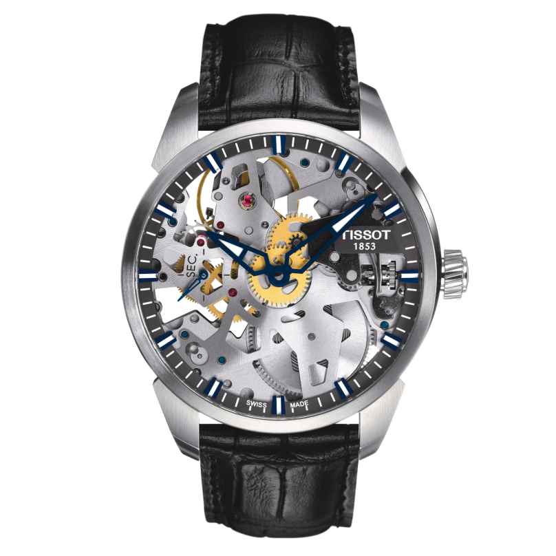 Tissot T070.405.16.411.00 Herrenuhr Handaufzug T-Complication Skelett 7611608263563