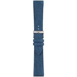 Tissot T852.046.781 Uhrenarmband 22 mm Jeans Blau