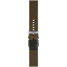 Tissot T852.046.756 Watch Strap 22 mm Textile Khaki