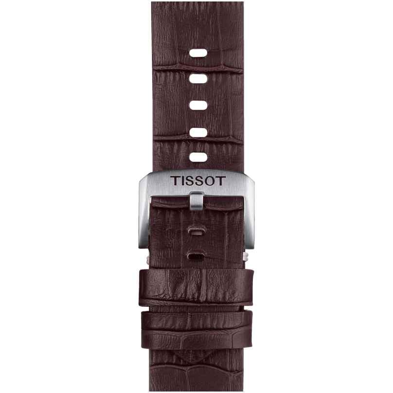 Tissot T852.046.773 Watch Strap 22 mm Brown Leather 7611608300053