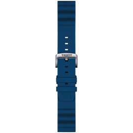 Tissot T852.047.175 Watch Strap 22 mm Silicone Blue