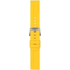 Tissot T852.047.916 Watch Strap 22 mm Silicone Yellow