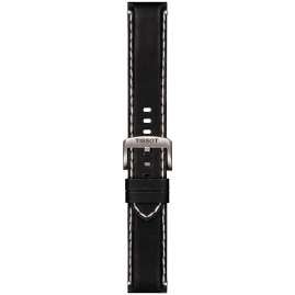 Tissot T852.044.982 Watch Strap 22 mm Black Leather