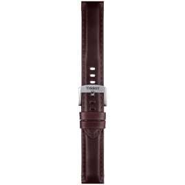 Tissot T852.046.836 Watch Strap 20 mm Brown Leather