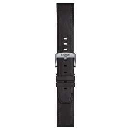 Tissot T852.047.779 Watch Strap 23 mm Leather/Rubber Black
