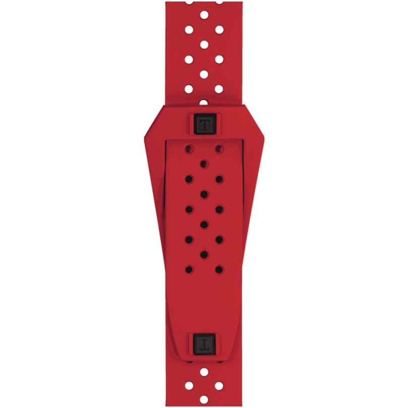 Tissot T852.048.860 Watch Strap 20 mm Rubber Red for Sideral Series 7611608309681