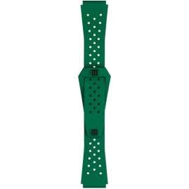 Tissot T852.048.862 Watch Strap 20 mm Rubber Green for Sideral Series
