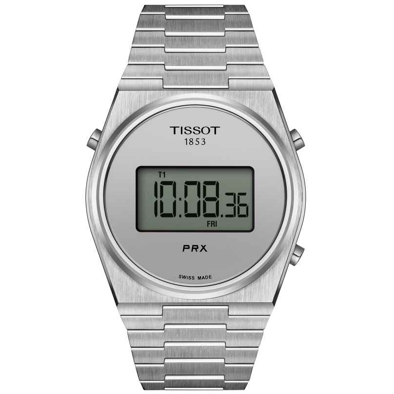 Tissot T137.463.11.030.00 Men's Watch PRX Digital 40 Steel/Silver Tone 7611608312957