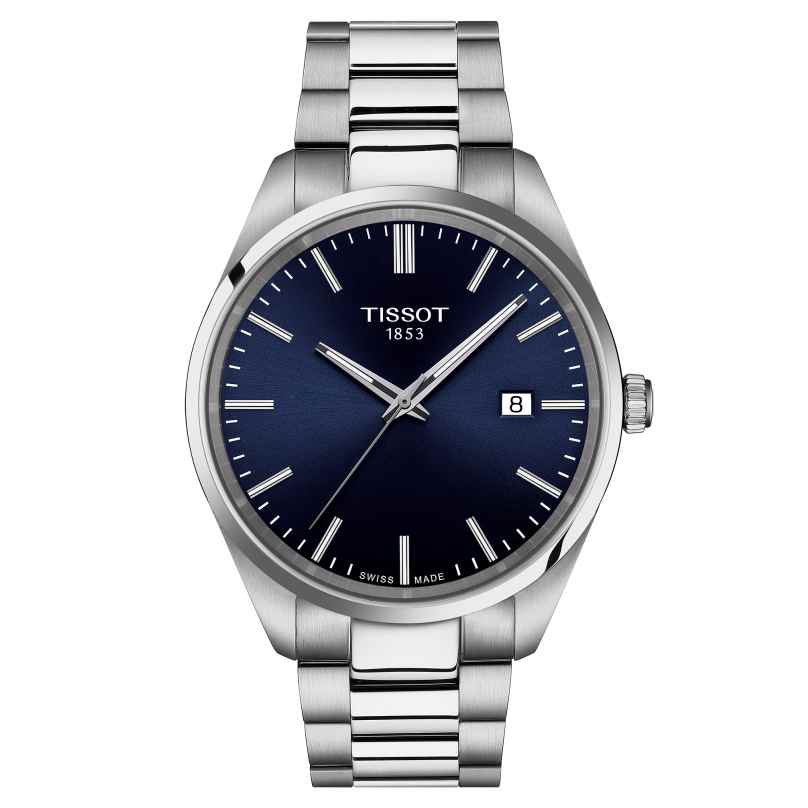 Tissot T150.410.11.041.00 Men's Watch Quartz PR 100 Steel/Blue 7611608312735