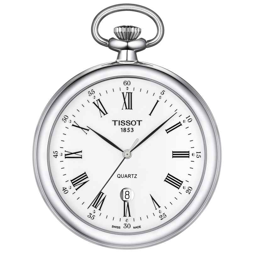Tissot T82.6.550.13 Pocket Watch Quartz Lepine 7611608313930