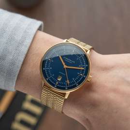 Sternglas S02-HHM07-ME09 Men's Watch Automatic Hamburg Edition Marine