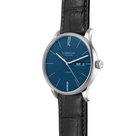 Sternglas S02-BE06-HE04 Men's Wristwatch Berlin Automatic Black/Blue