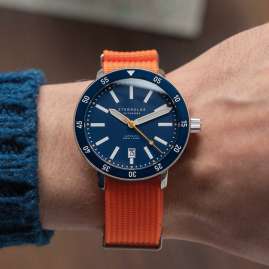 Sternglas S02-MAK06-FI02 Men's Watch Automatic Marus 2.0 Edition Küste Orange