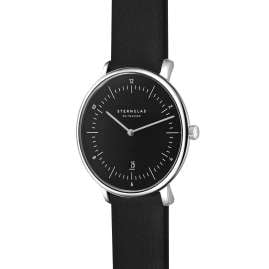 Sternglas S01-NX53-PR07 Quartz Watch for Men Naos XL Black