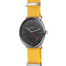 Sternglas S02-HHN11-FI01 Men's Watch Automatic Hamburg Edition Neuwerk Yellow