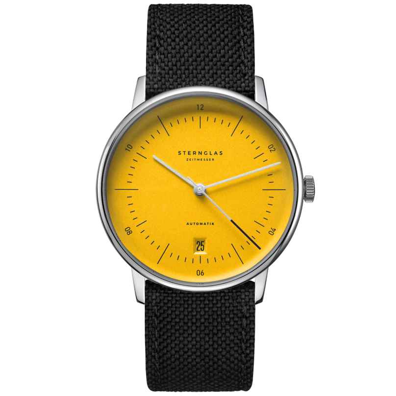 Sternglas S02-NAY23-NY01 Automatic Watch Naos Edition Yellow 4262417710415