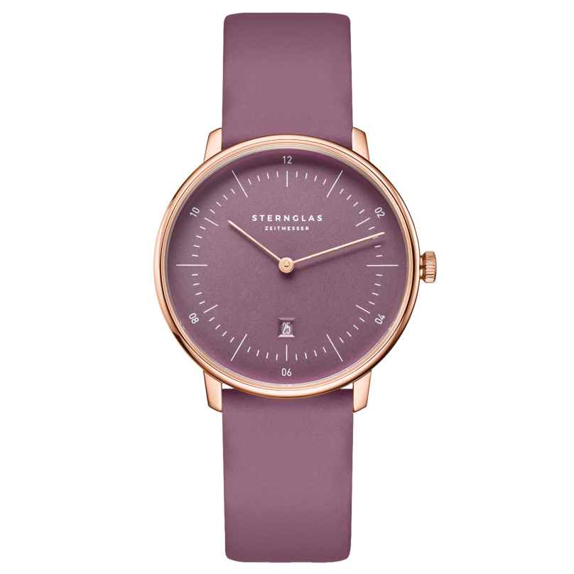 Sternglas S01-NDF28-KL15 Women's Watch Naos XS Edition Flora Lavender 4262417710095