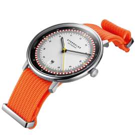 Sternglas S01-HHH16-FI02 Men's Watch Quartz Hamburg Hafen Orange LE