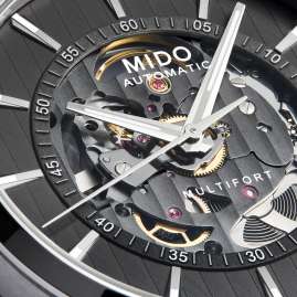 Mido M038.436.11.061.00 Automatic Men's Watch Multifort Skeleton Vertigo
