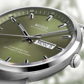 Mido M031.631.11.091.00 Automatic Watch for Men Chronometer Commander Icône
