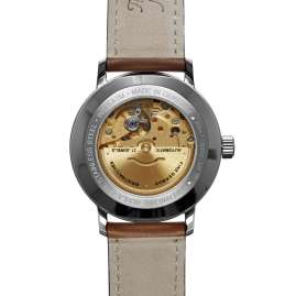 Bauhaus 2064-1 Herren-Armbanduhr Automatik mit Lederband