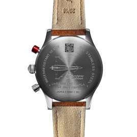 Bauhaus 2576-3 Herrenuhr Aviation Eurofighter Chronograph Dunkelblau