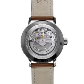 Bauhaus 2068-1 Armbanduhr für Herren Pure Automatik Open Heart Braun
