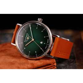 Bauhaus 2140-4 Herren-Armbanduhr Grün