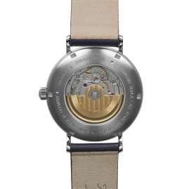 Bauhaus 2152-5 Men's Automatic Watch Dark Blue/Beige