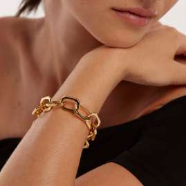 P D Paola PU01-151-U Damen-Armband Small Signature goldfarben