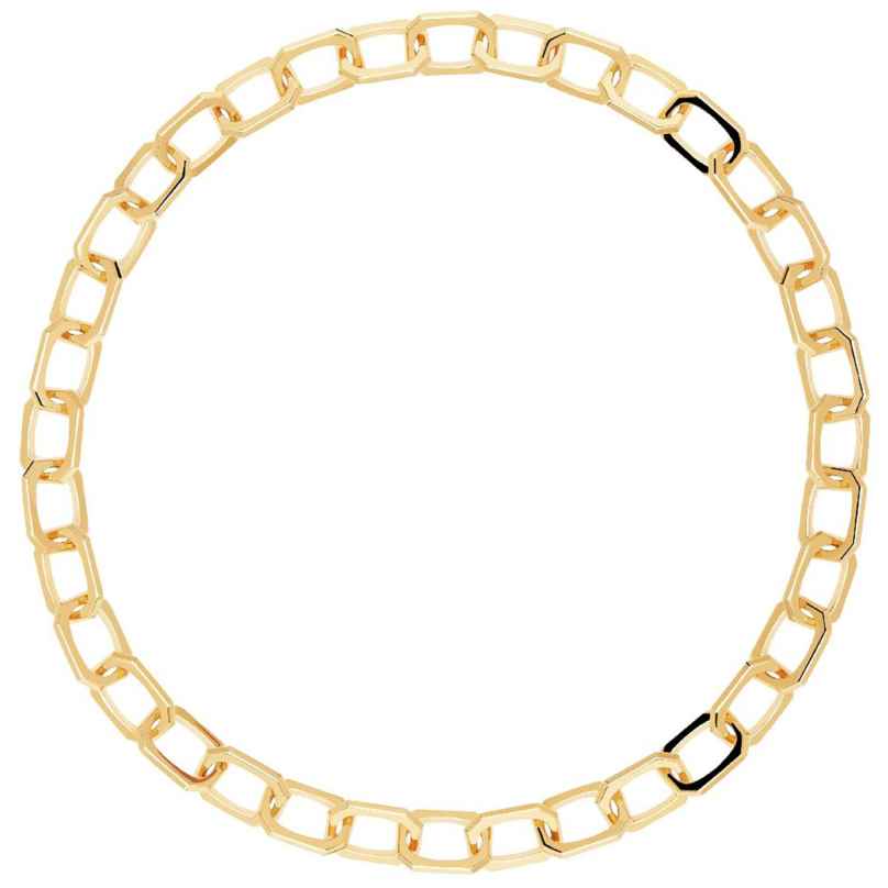 PDPaola CO01-381-U Damen-Halskette Large Signature Chain goldfarben 8435511722554