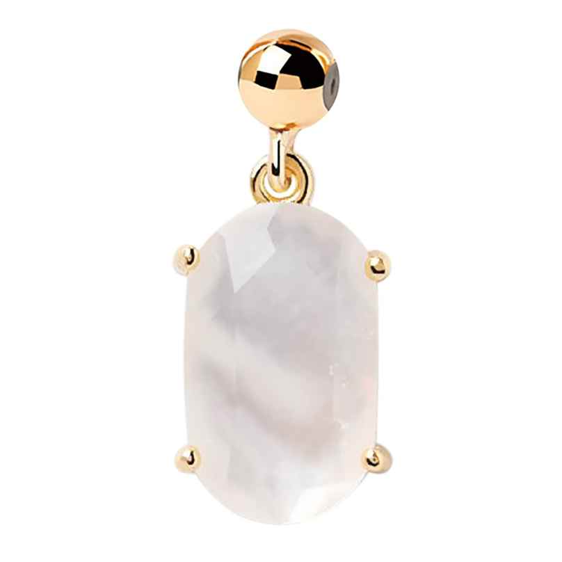 PDPaola CH01-012-U Charm Pendant Intuition White gold plated 8435511725968