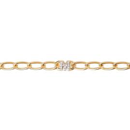 P D Paola PU01-550-U Damen-Armband Buchstabe M Mini vergoldet
