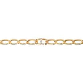 PDPaola PU01-549-U Damen-Armband Buchstabe L Mini vergoldet