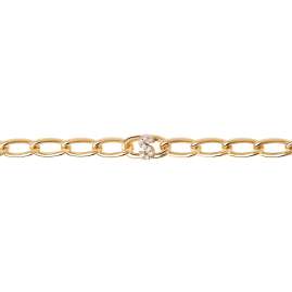 PDPaola PU01-556-U Damen-Armband Buchstabe S Mini vergoldet