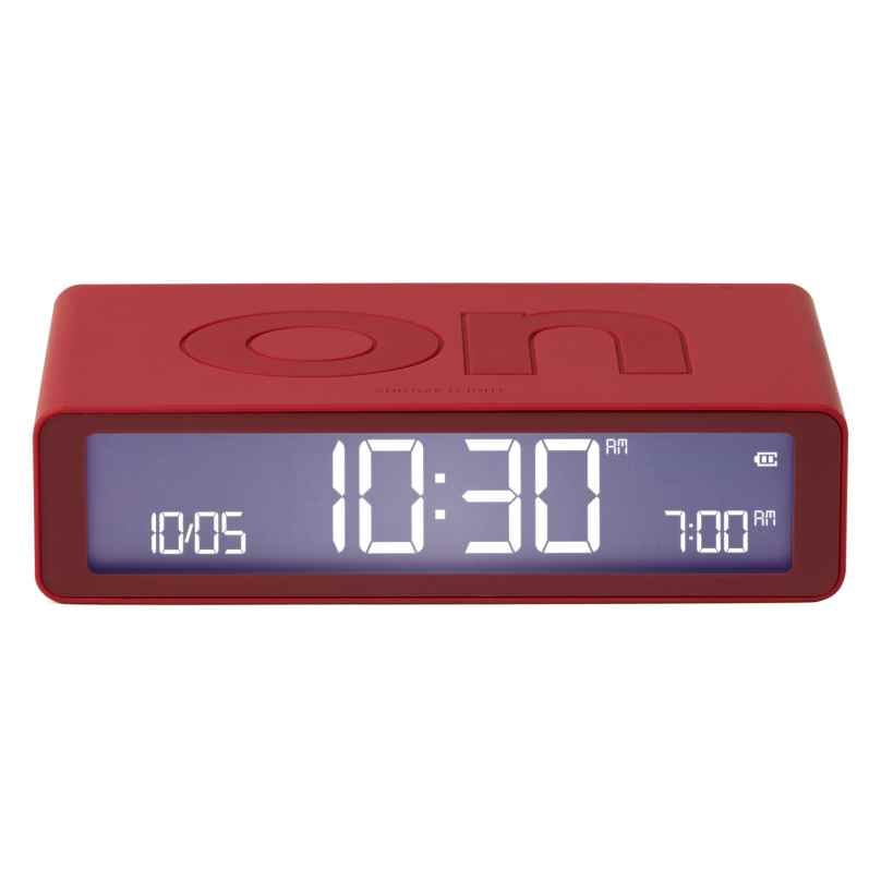 Lexon LR157R4 Digital-Wecker Flip Classic Rot 3660491209374