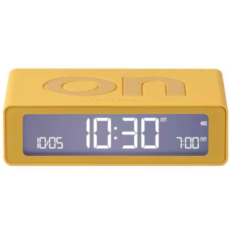 Lexon LR158J9 Digitalwecker Flip Mini Gelb 3660491209572