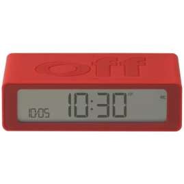 Lexon LR158R4 Digitalwecker Flip Mini Rot
