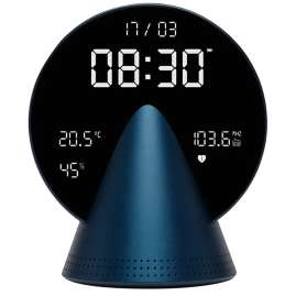 Lexon LR156L3 Radio-Wecker Conic Clock Lapisblau