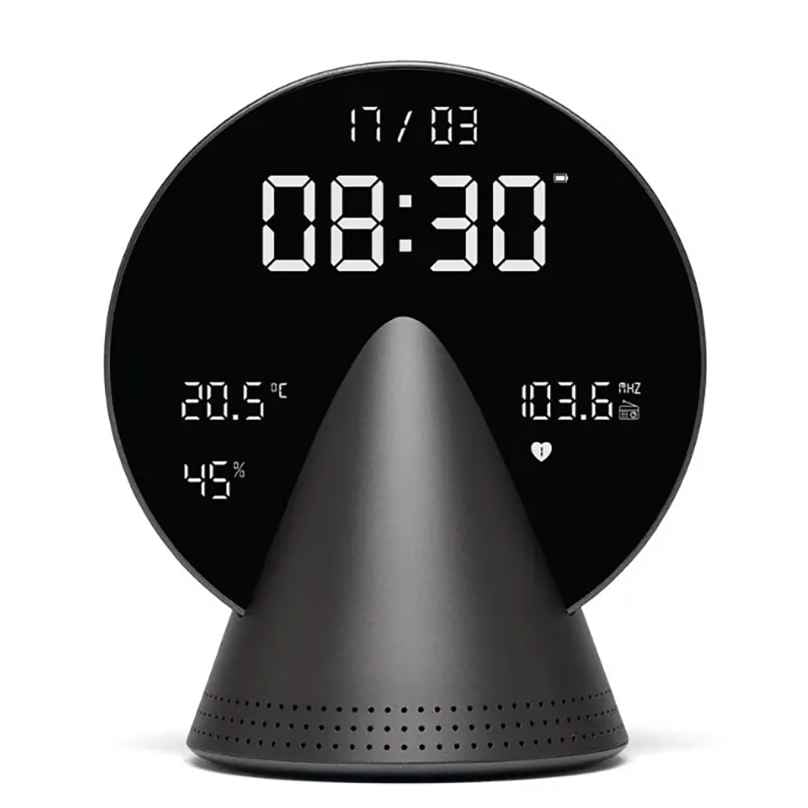 Lexon LR156PG3 Radio-Wecker Conic Clock Platingrau 3660491209770