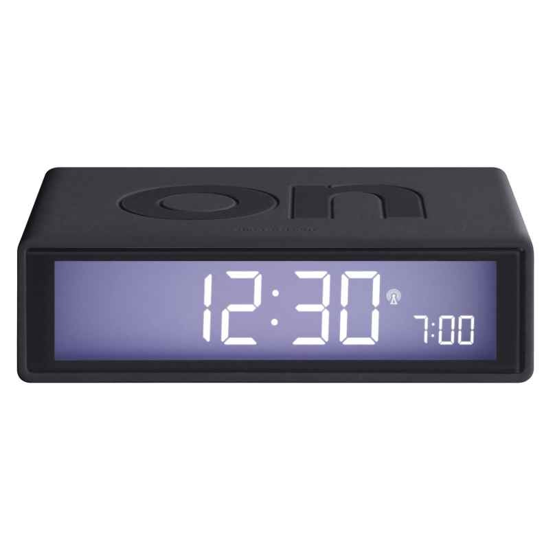 Lexon LR150G3 Radio-Controlled Alarm Clock Flip+ Anthracite 3660491121393