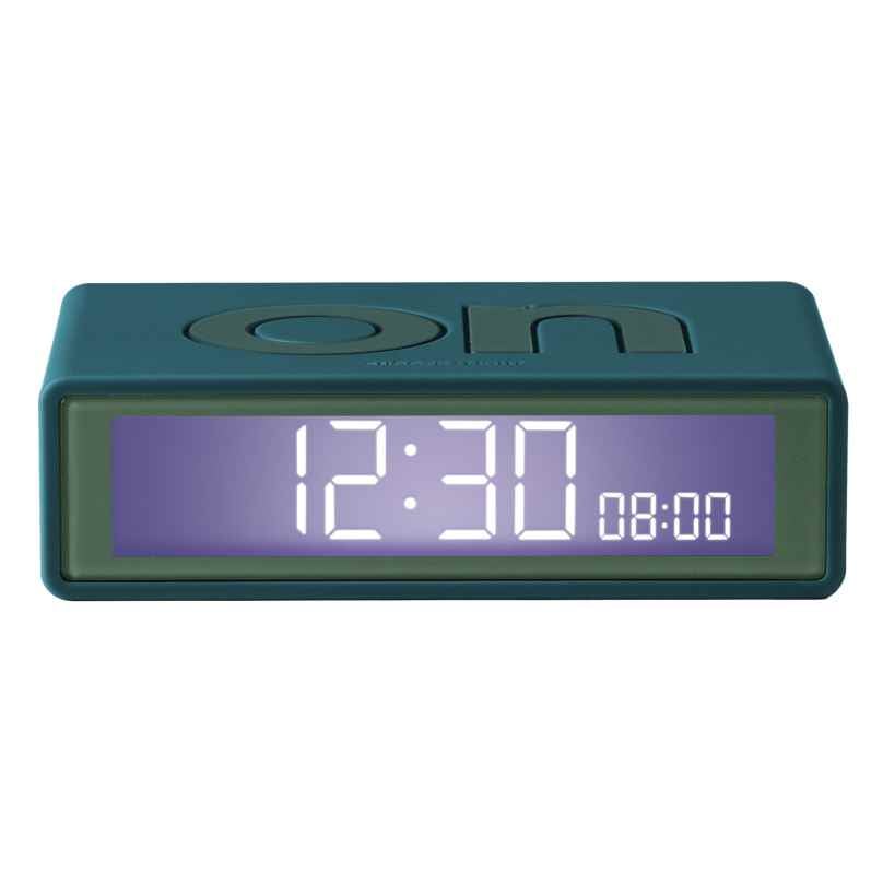 Lexon LR151BF9 Alarm Clock Flip+ Travel Blue 3660491200524