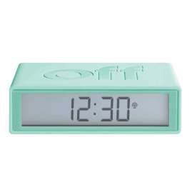 Lexon LR150M1 Alarm Clock Flip+ Rubber Mint Radio-Controlled
