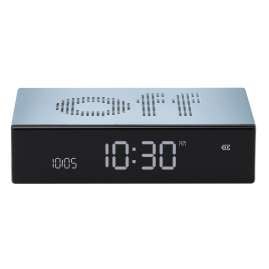 Lexon LR152LB1 Digital Alarm Clock Flip Premium Light Blue