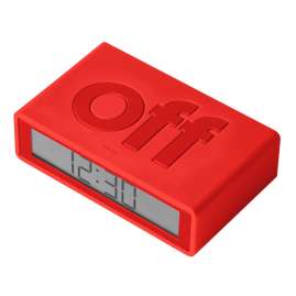 Lexon LR151R9 Alarm Clock Flip+ Travel Red