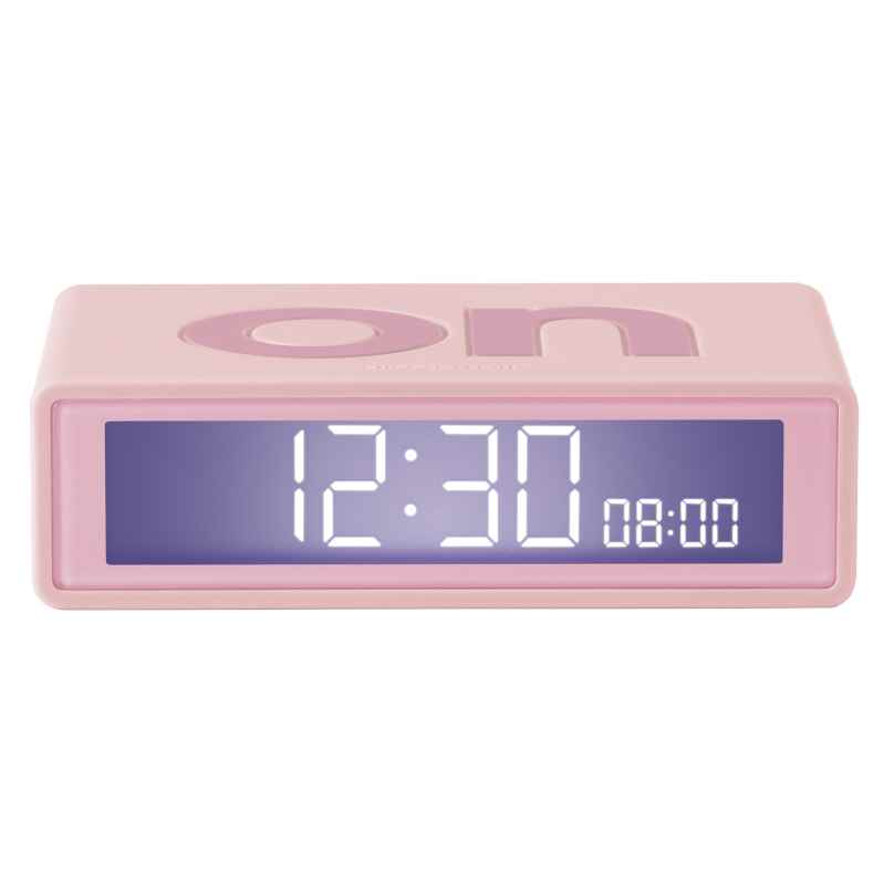 Lexon LR151P9 Alarm Clock Flip+ Travel Pink 3660491200494