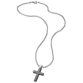 Save Brave SBN-BJORN Men's Cross Pendant Necklace Bjorn