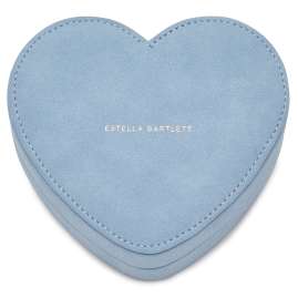 Estella Bartlett EBP5533 Schmuckkästchen Herz Puderblau Schmuckbox