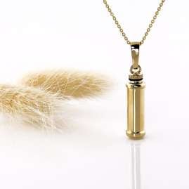 Acalee 40-4001 Mini-Urn Capsule 375 gold + Necklace